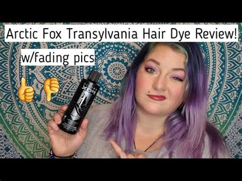 arctic fox black hair dye review|arctic fox transylvania faded.